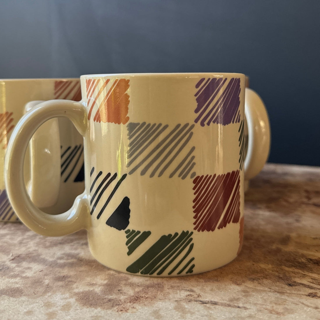 Postmodern "Aerobics" Balos Mugs- Set of 6 - Monte Visión