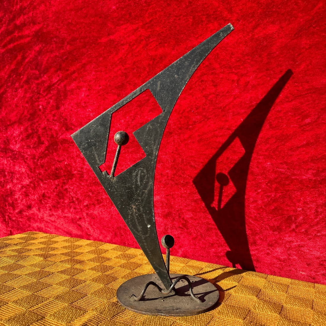 Postmodern Artist-Made Steel Sculpture - Monte Visión