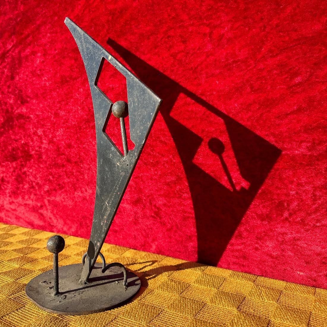 Postmodern Artist-Made Steel Sculpture - Monte Visión