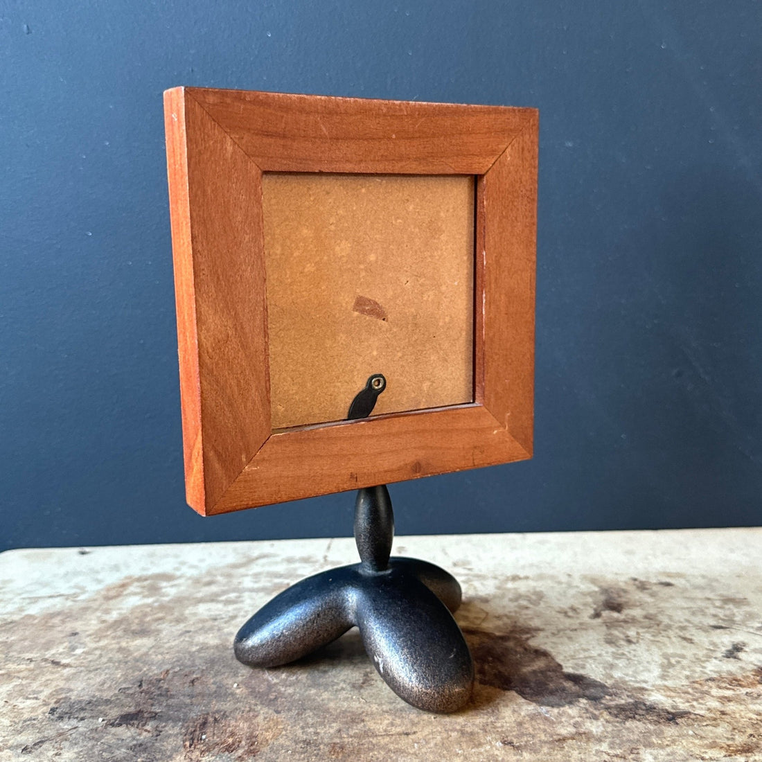 Postmodern Michael Graves Footed Metal & Wood Frame - Monte Visión