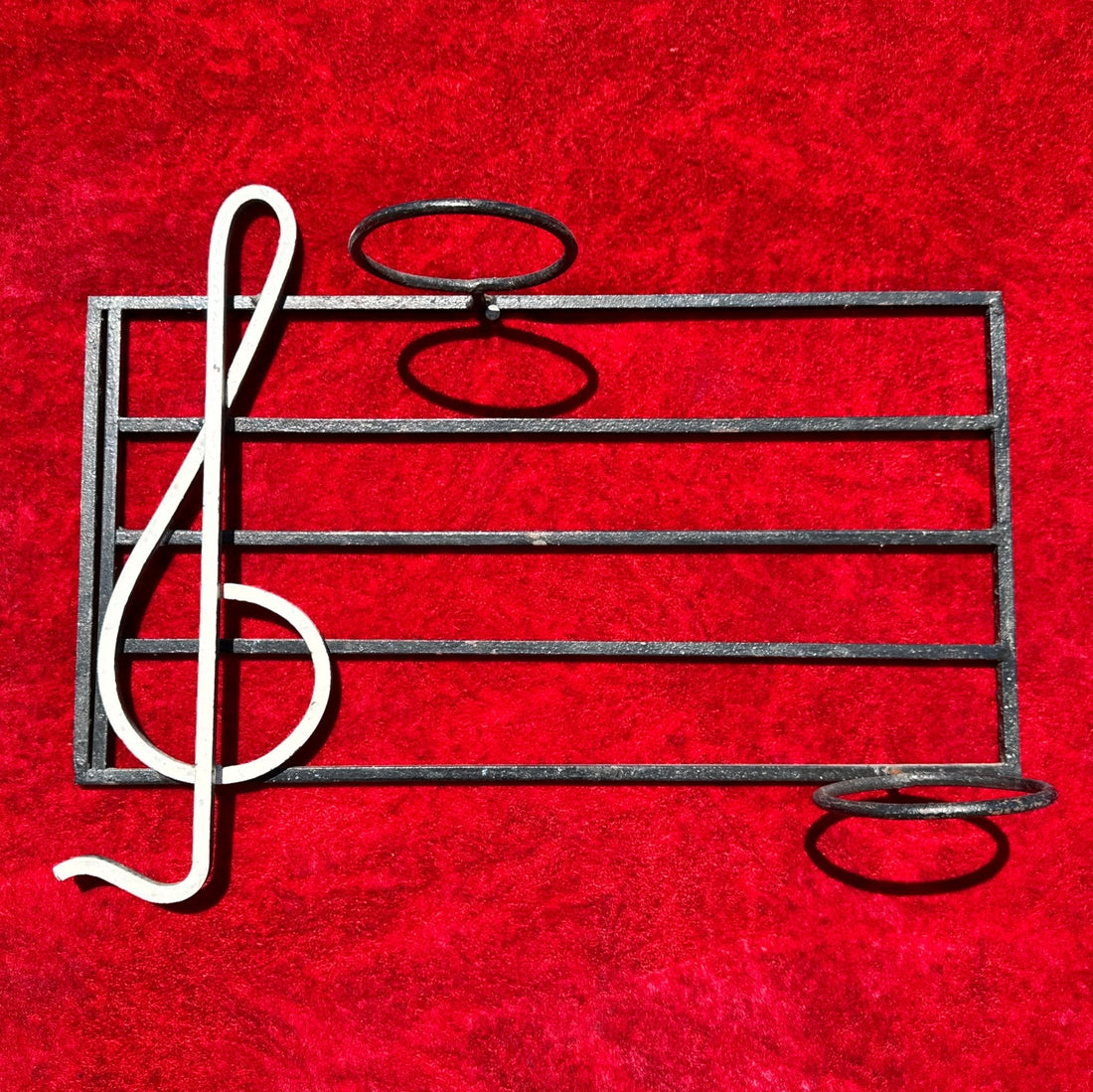 Postmodern Musical Note Steel Double Plant Hanger - Monte Visión