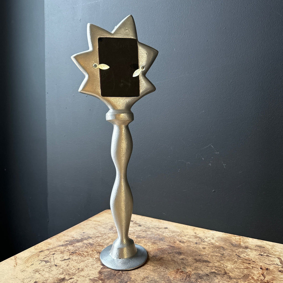 Tall Pewter Postmodern Star Picture Frame - Monte Visión