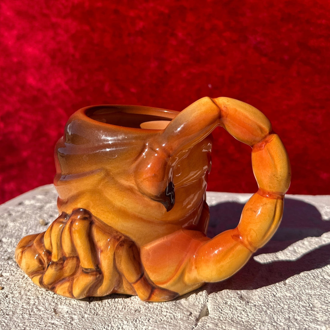 Vintage Novelty Scorpion Mug - Monte Visión